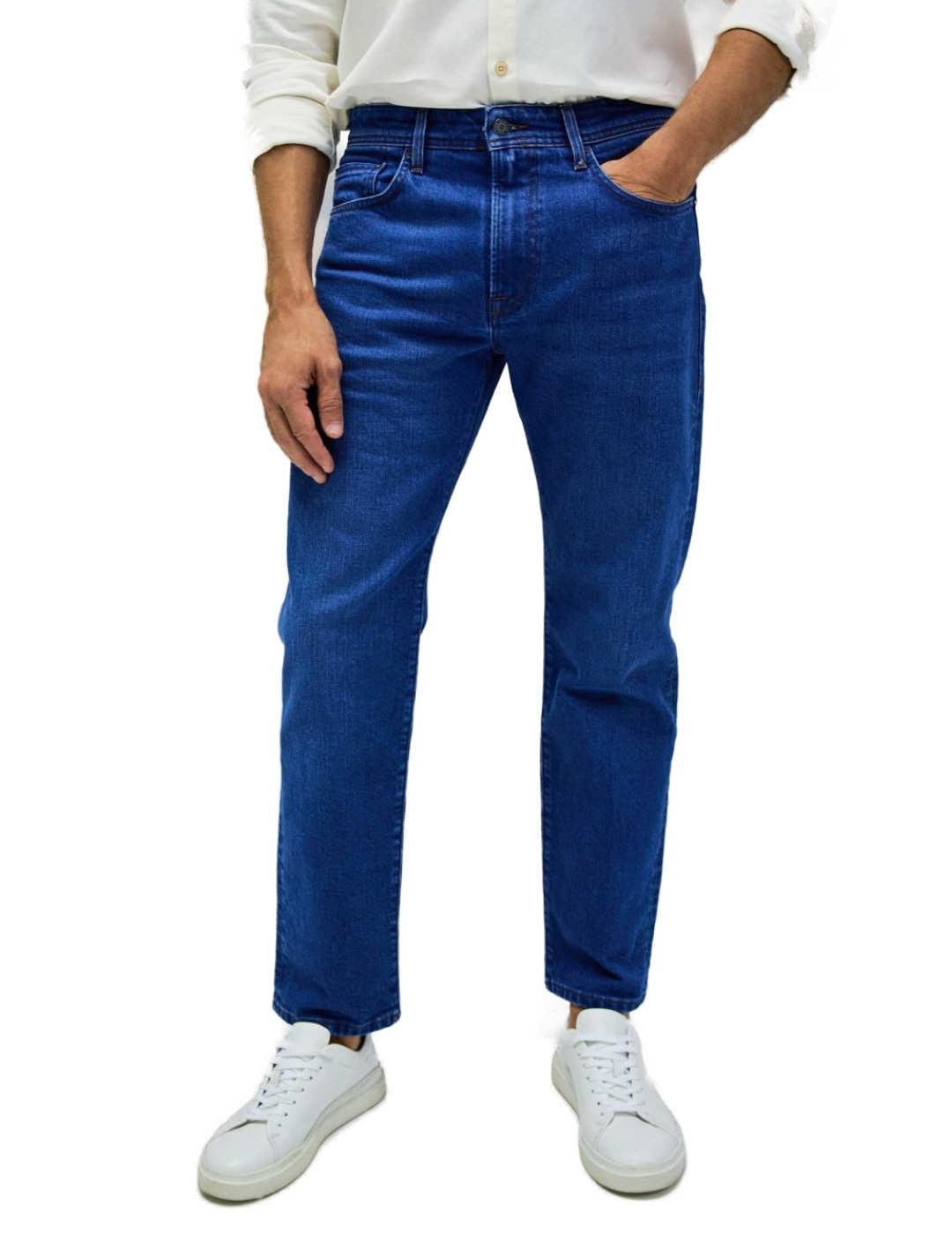 Pantalón vaquero Salsa straight azul para hombre