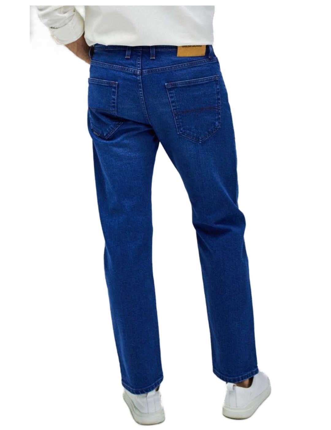 Pantalón vaquero Salsa straight azul para hombre