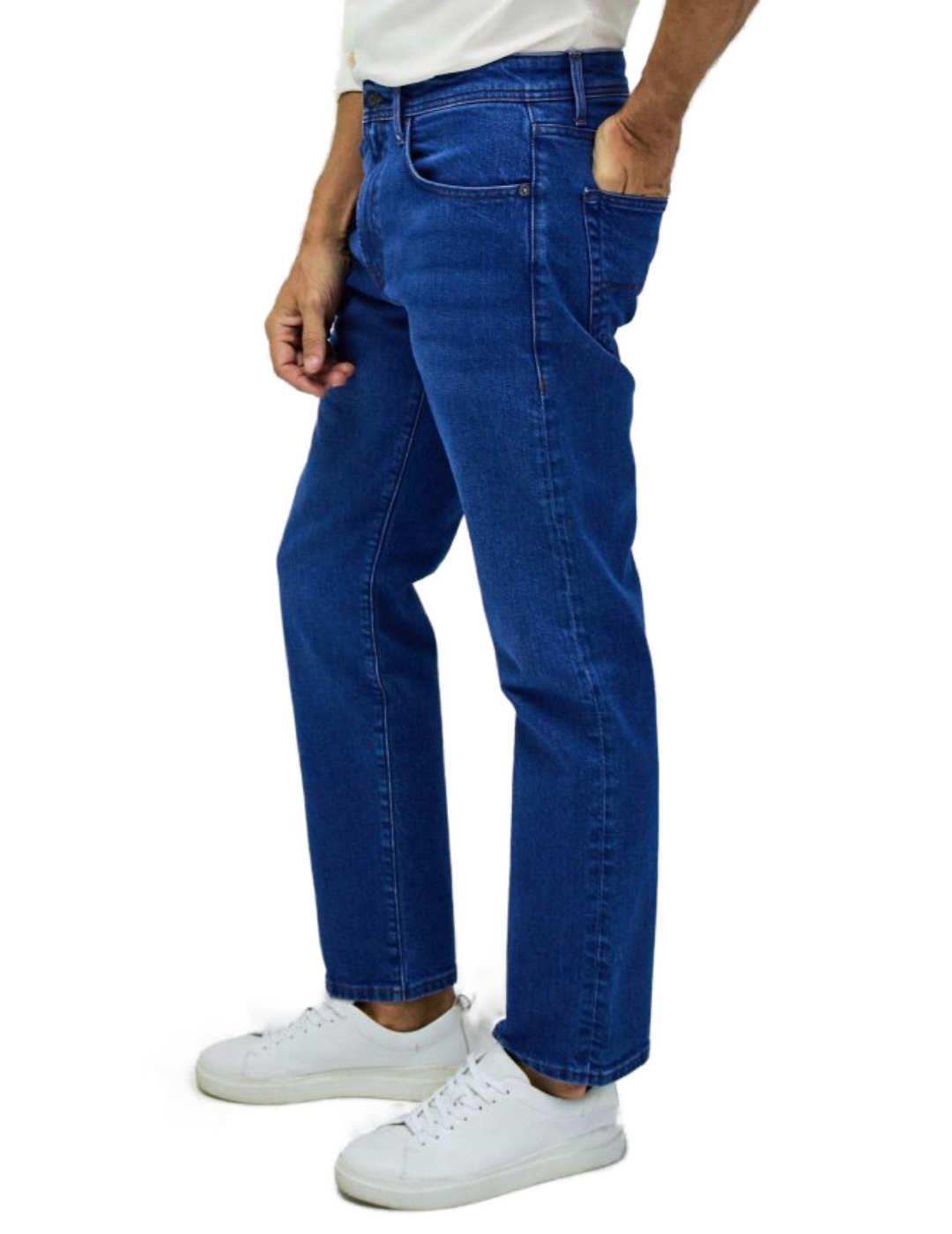 Pantalón vaquero Salsa straight azul para hombre