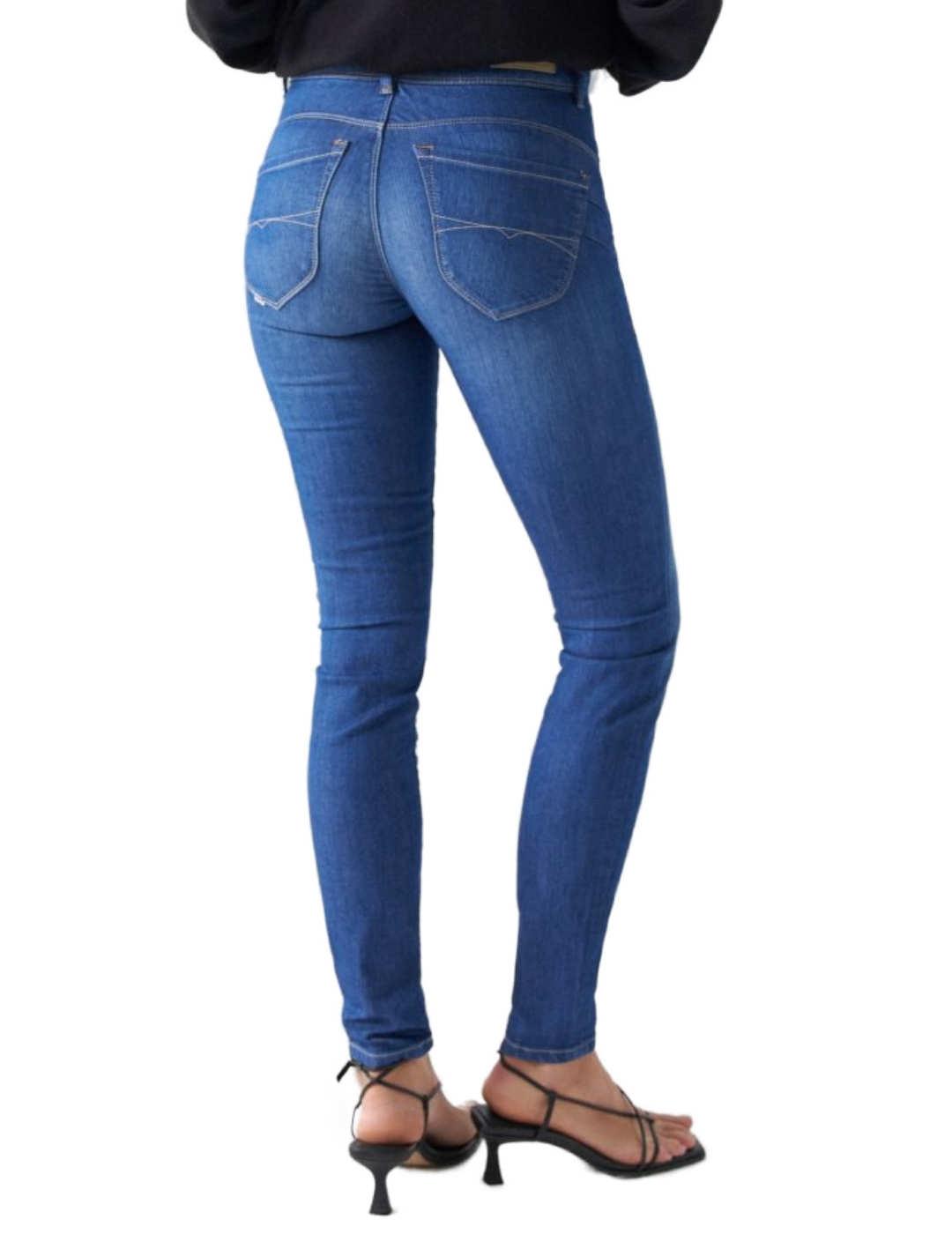 Pantalón vaquero Salsa secret push in skinny para mujer