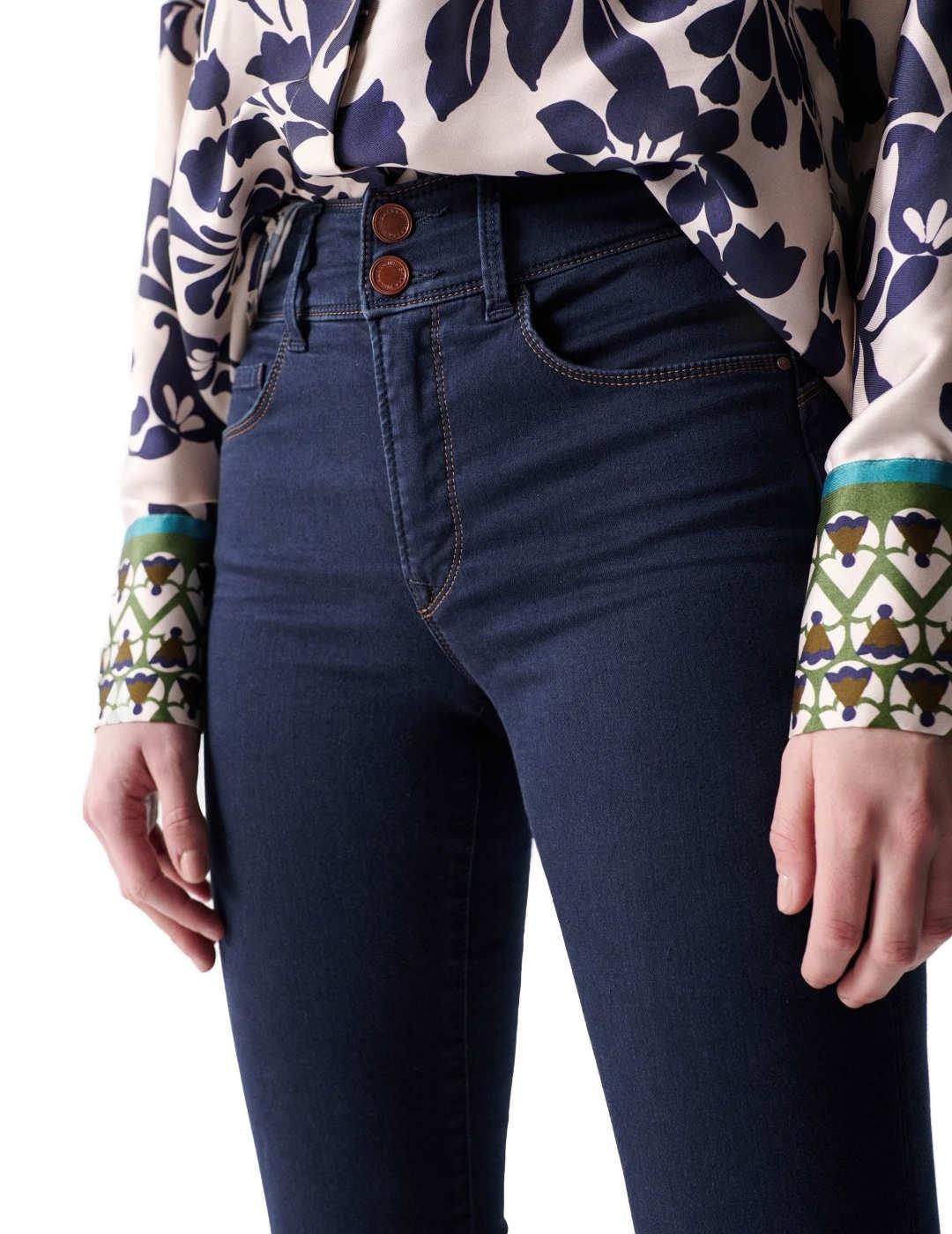 Pantalón vaquero Salsa secret bootcut push in flared  mujer