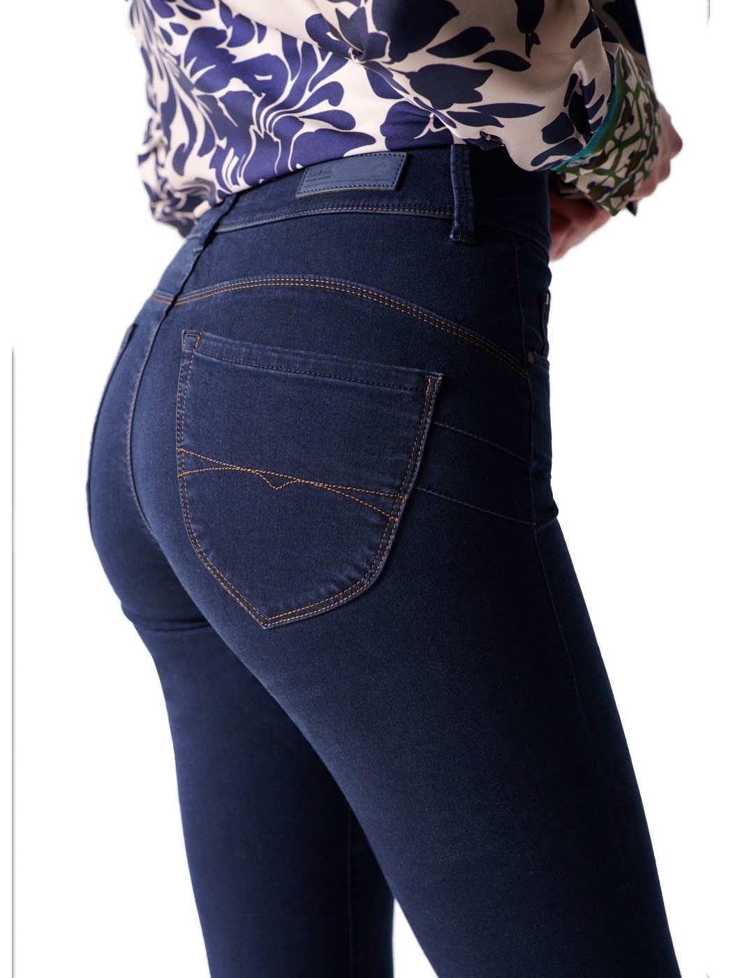 Pantalón vaquero Salsa secret bootcut push in flared  mujer