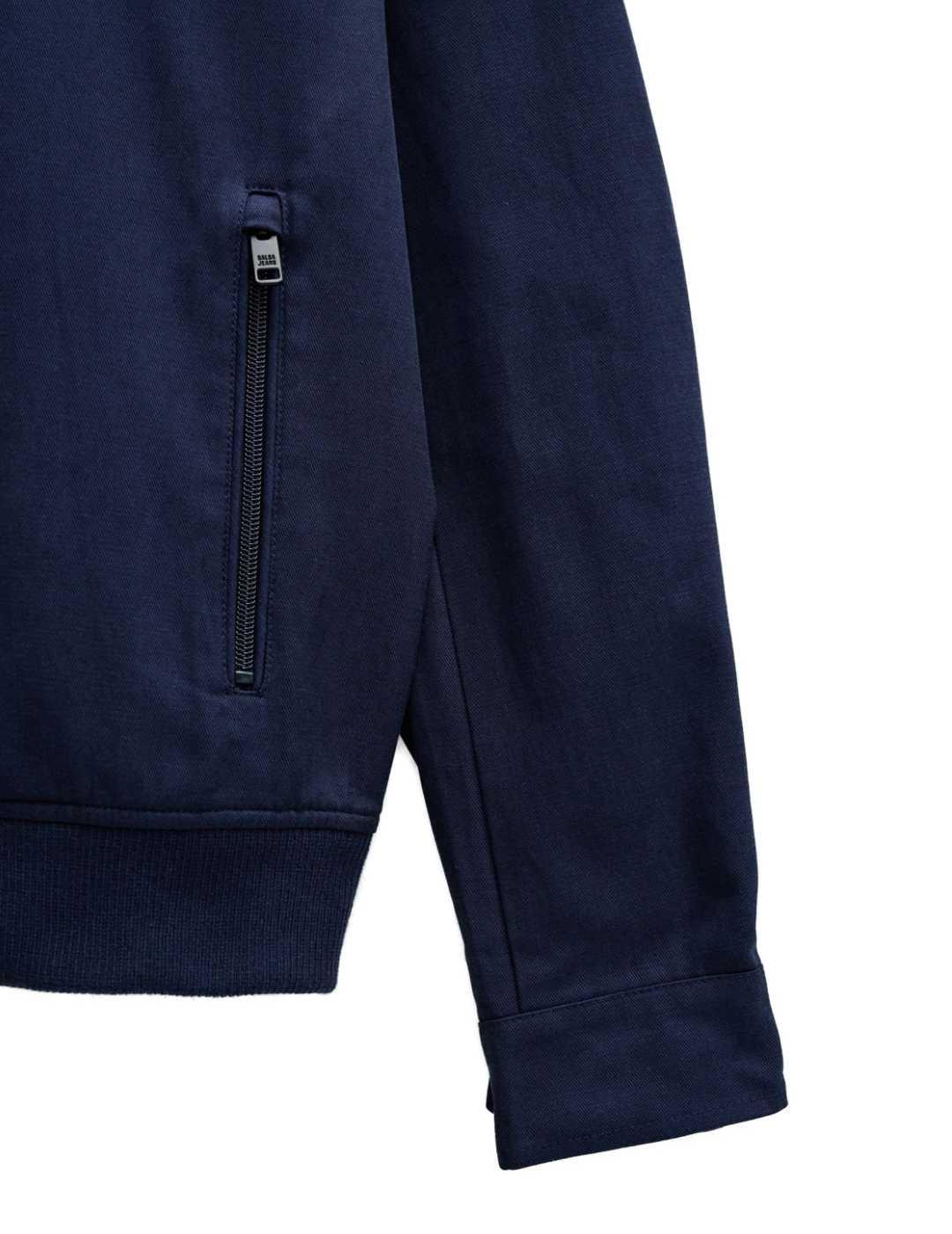 Cazadora Salsa azul marino bomber para hombre