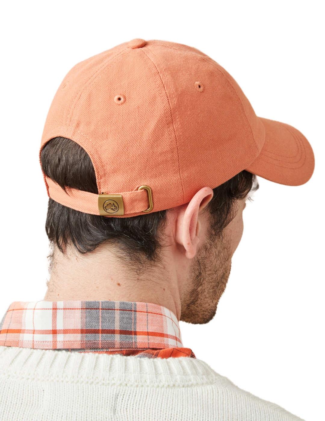 Gorra Altonadock beisbolera salmón con logotipo para hombre