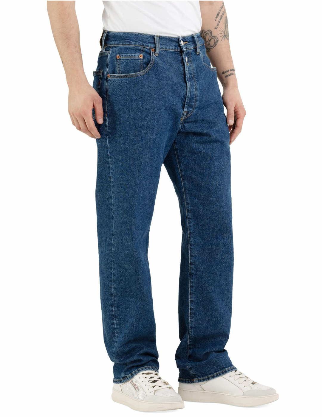 Pantalón vaquero Replay azul medio comfort para hombre