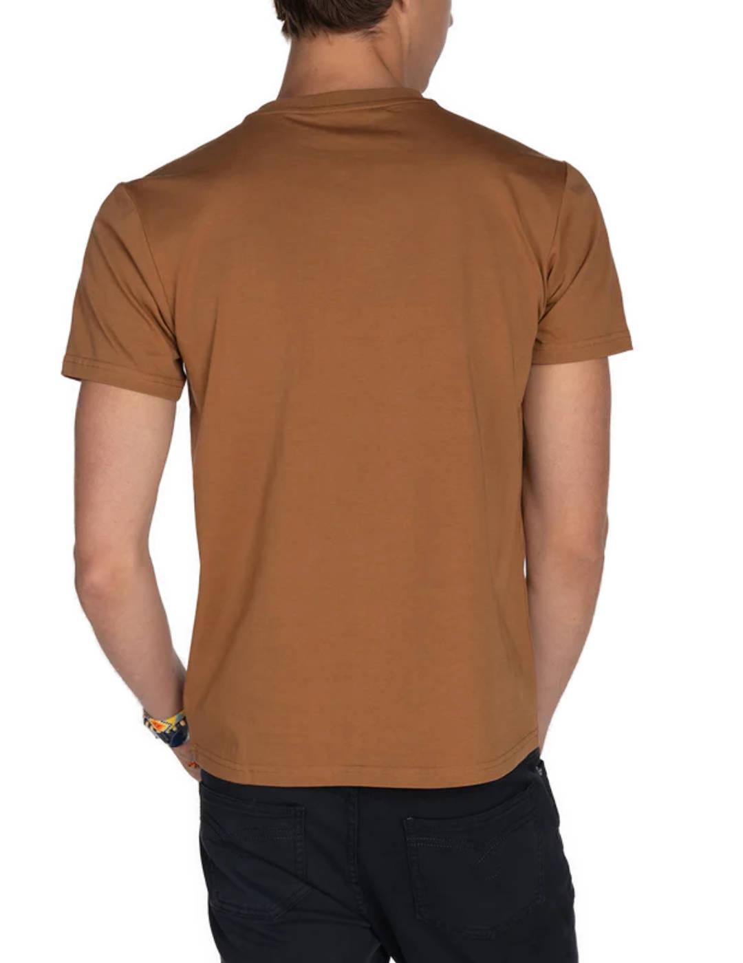 Camiseta Harper Lux Equine camel manga corta para hombre