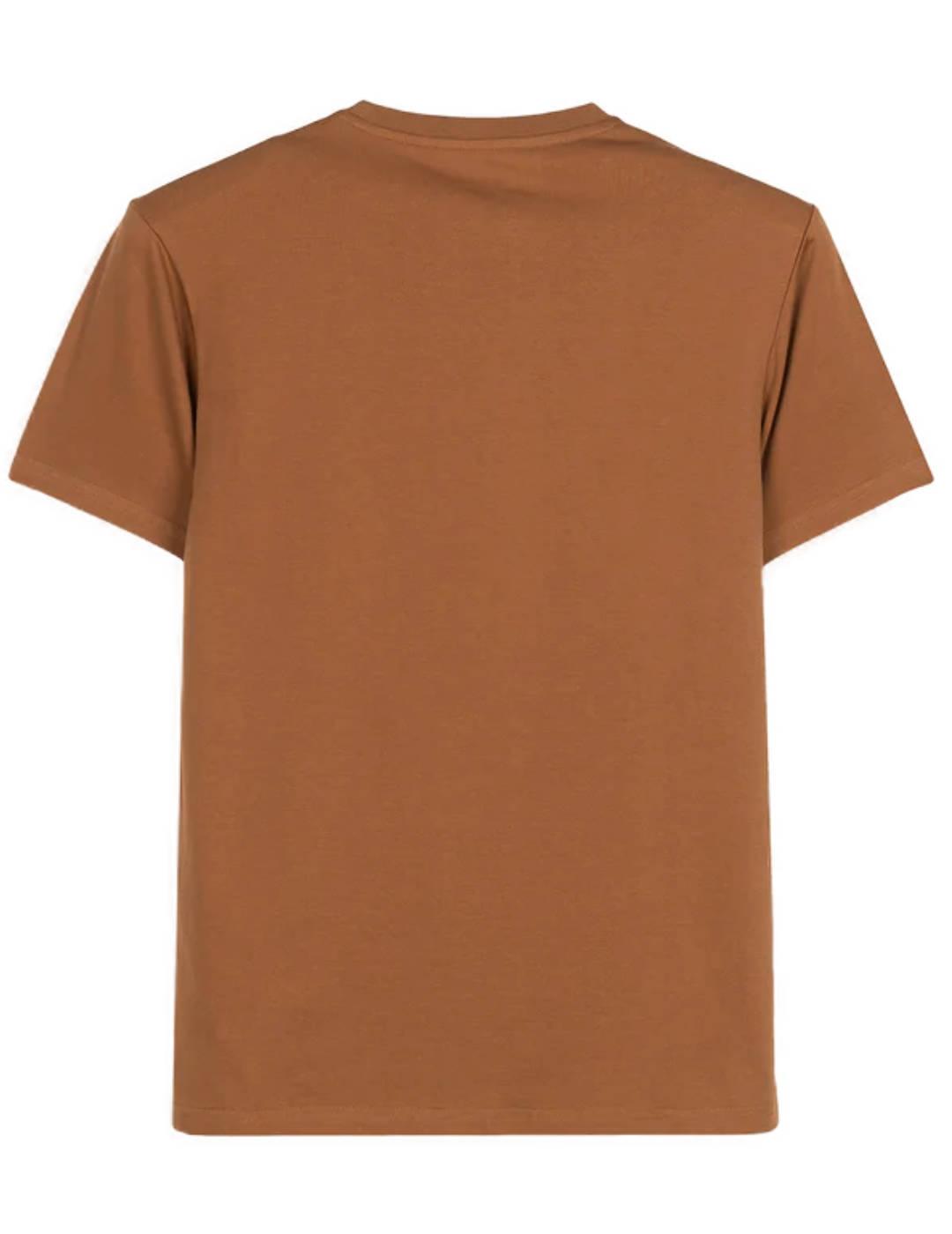 Camiseta Harper Lux Equine camel manga corta para hombre