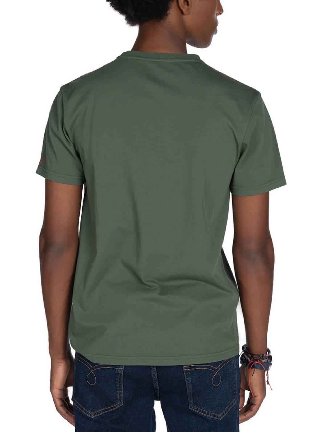 Camiseta Harper&Neyer Chelly verde manga corta para hombre