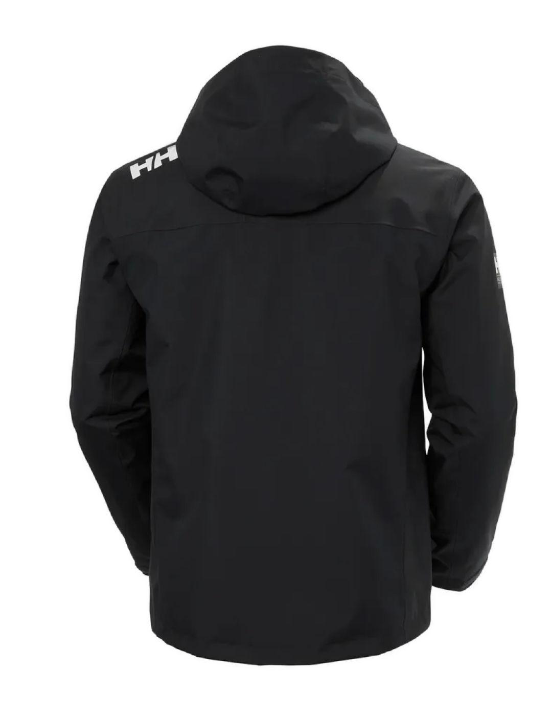 Chaqueta Helly Hansen Midlayer negra capucha para hombre