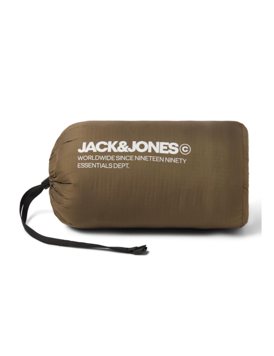 Plumas fino Jack&Jones State verde guateado para hombre