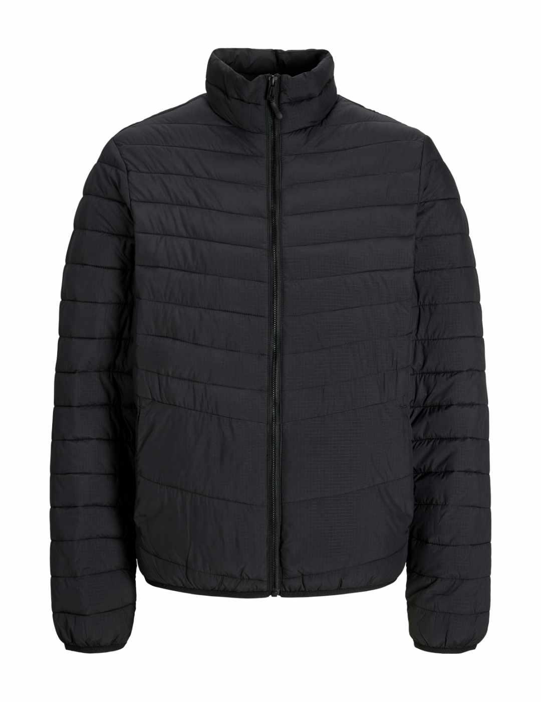 Plumas Jack&Jones State negro guateado para hombre