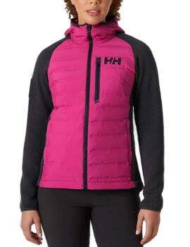 Chaqueta Helly Hansen Artic rosa aislante con capucha mujer