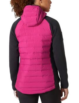 Chaqueta Helly Hansen Artic rosa aislante con capucha mujer