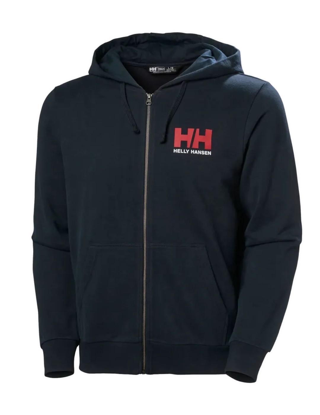 Sudadera Helly Hansen Logo cremallera con capucha de hombre