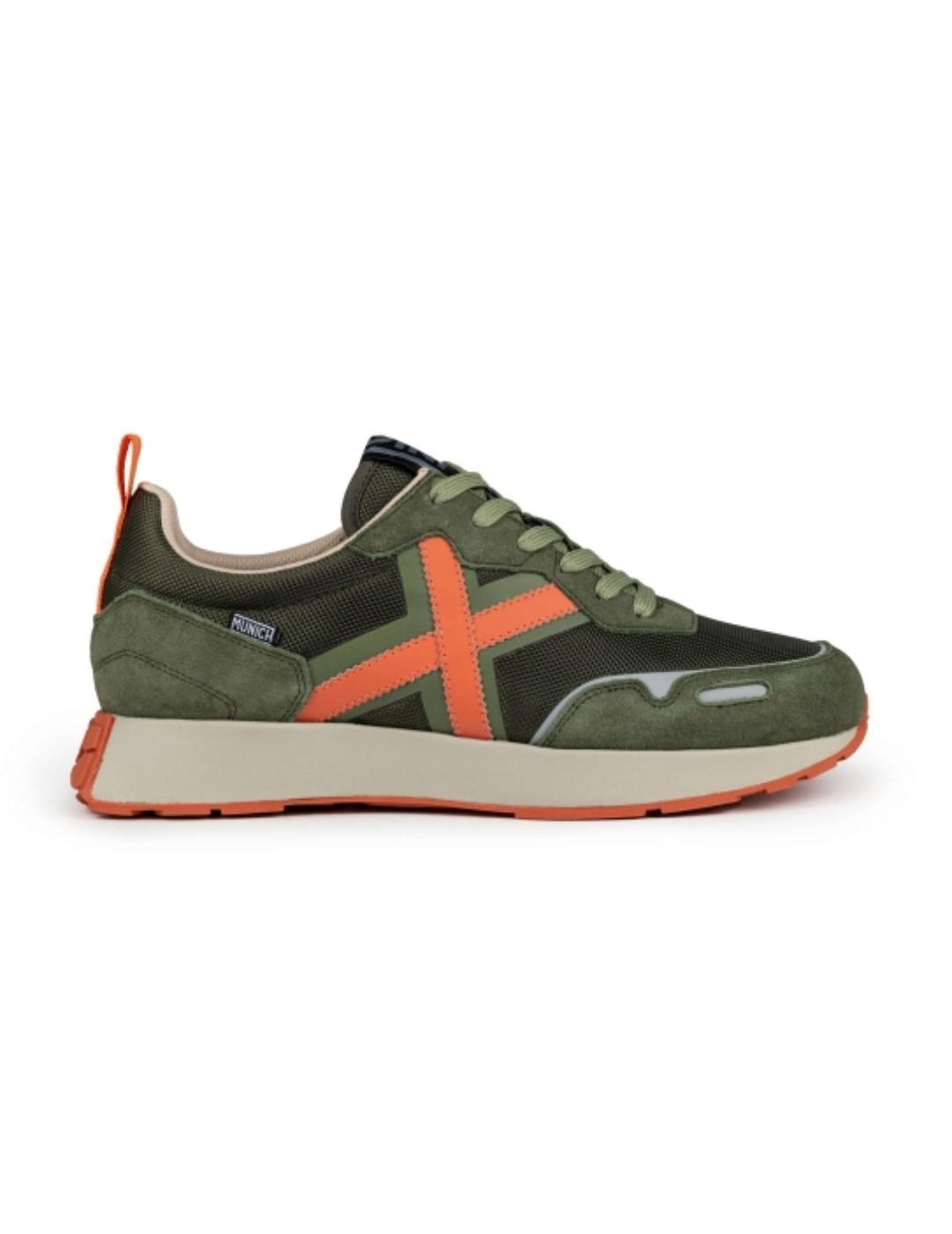 Zapatillas deportivas Munich Xemine 64 verde militar hombre