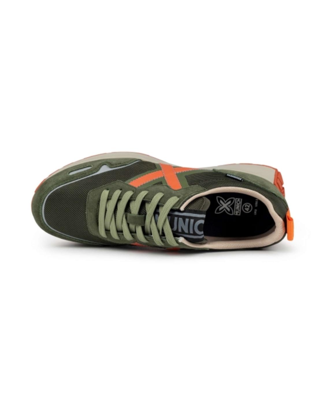 Zapatillas deportivas Munich Xemine 64 verde militar hombre