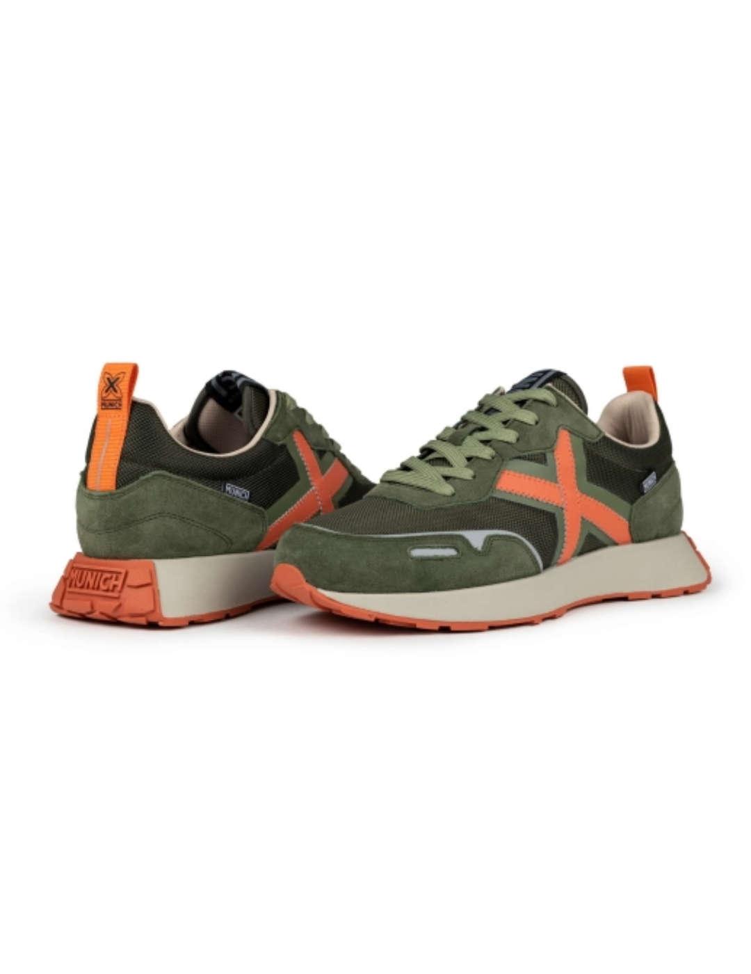 Zapatillas deportivas Munich Xemine 64 verde militar hombre