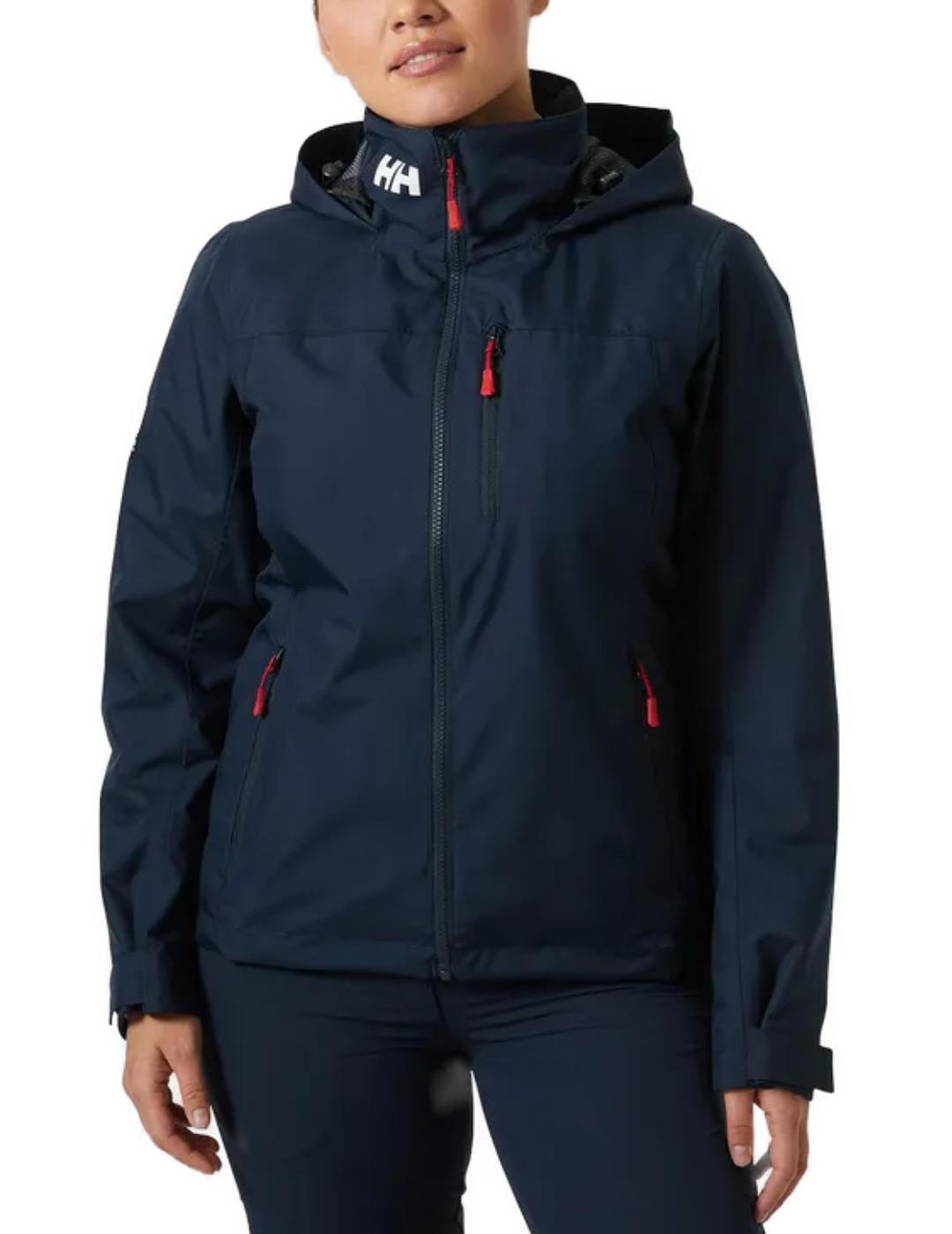 Chaqueta  Helly Hansen azul marino Hooded con forro de mujer