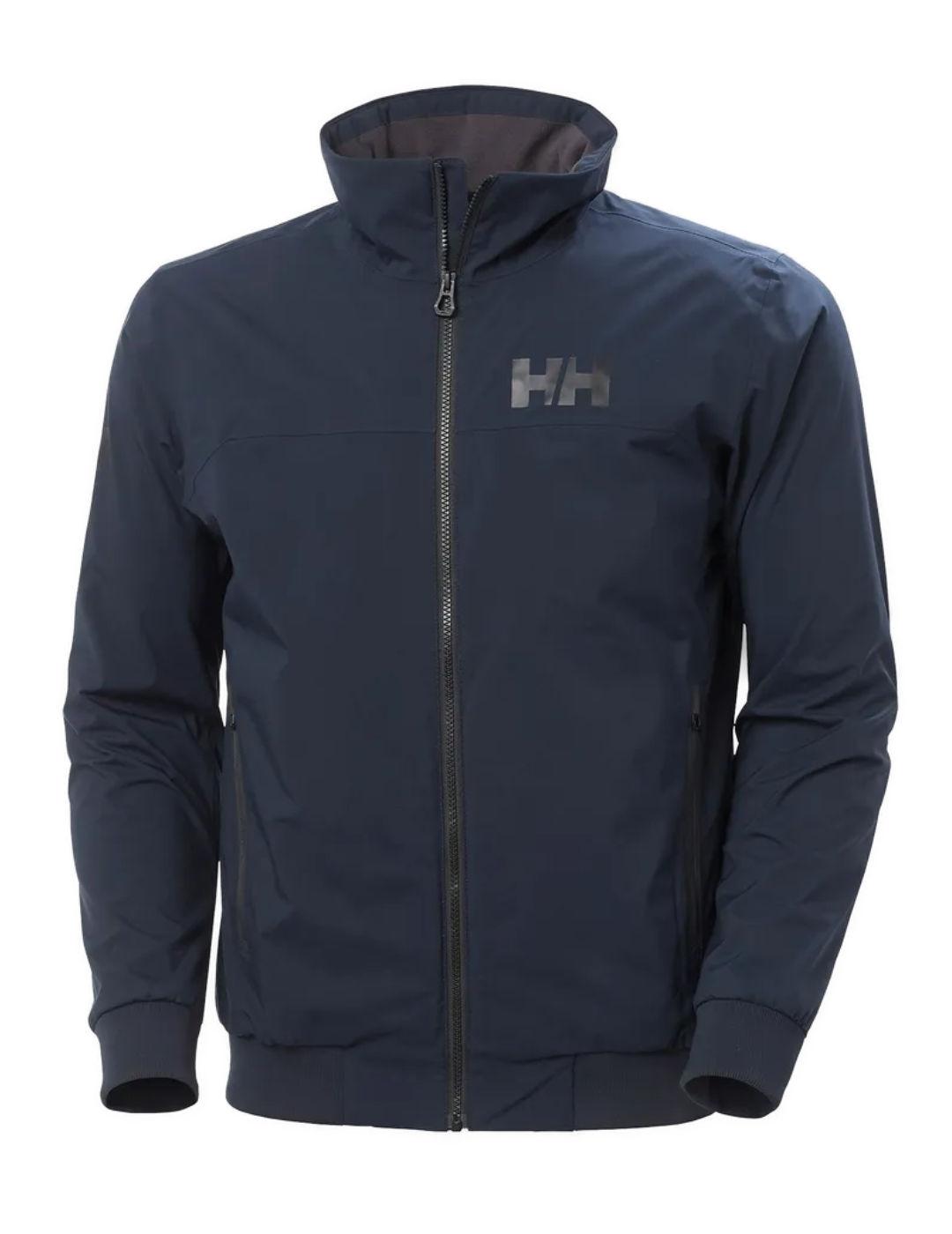 Chaqueta bomber Helly Hansen azul marino ligera para hombre