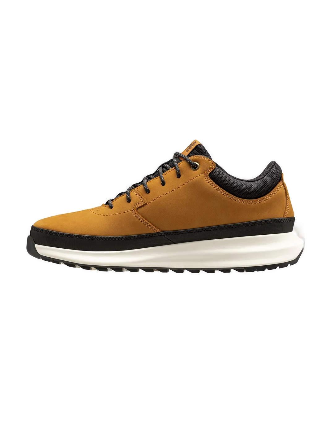 Zapatillas Helly Hansen camel piel impermeable para hombre