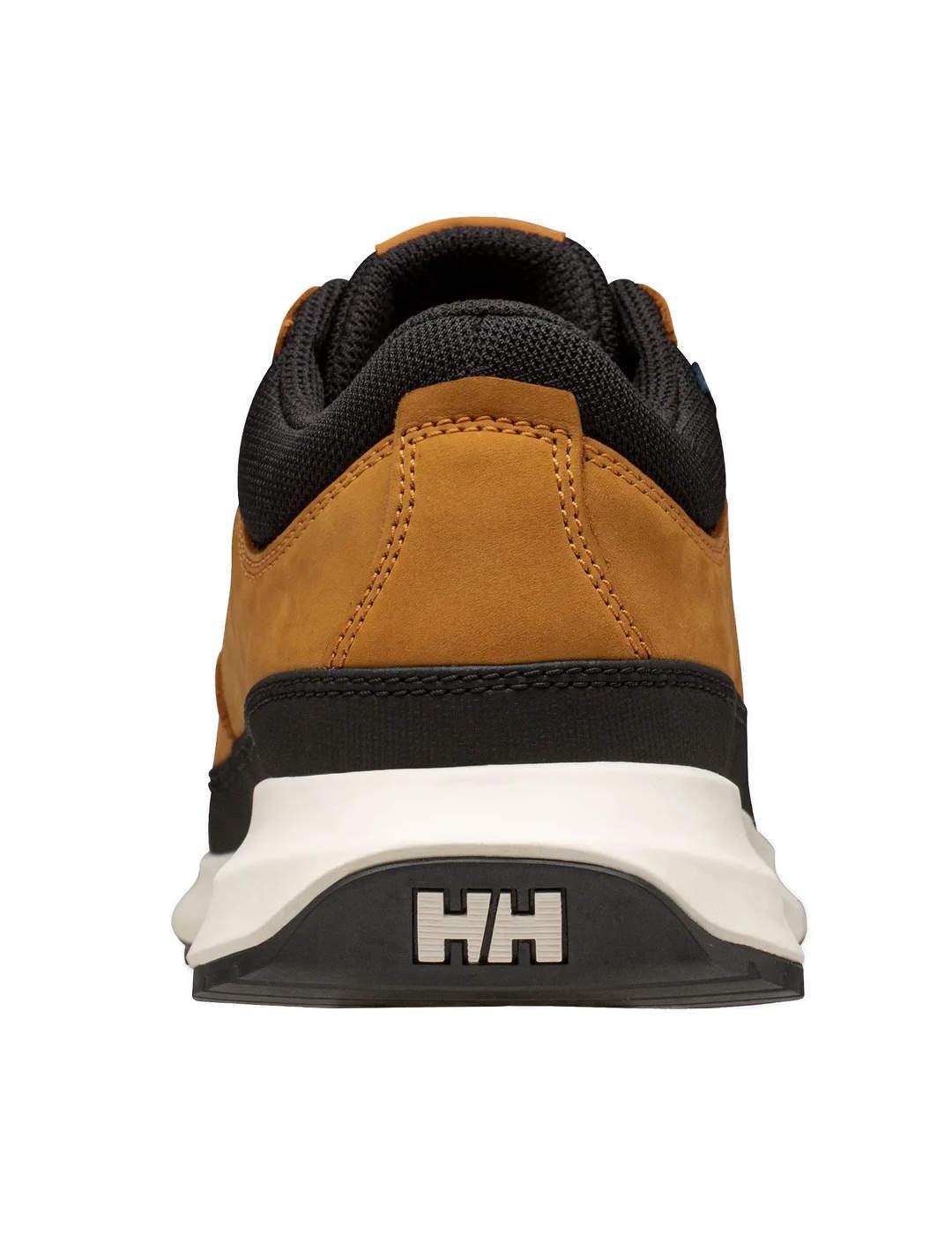 Zapatillas Helly Hansen camel piel impermeable para hombre