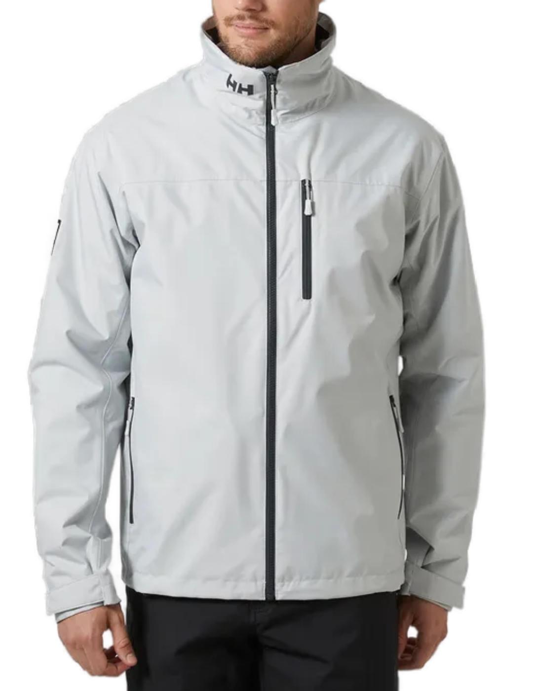 Chaqueta Helly Hansen gris claro capa intermedia para hombre