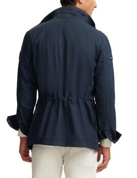 Chaqueta Silbon militar azul marino regular fit para hombre