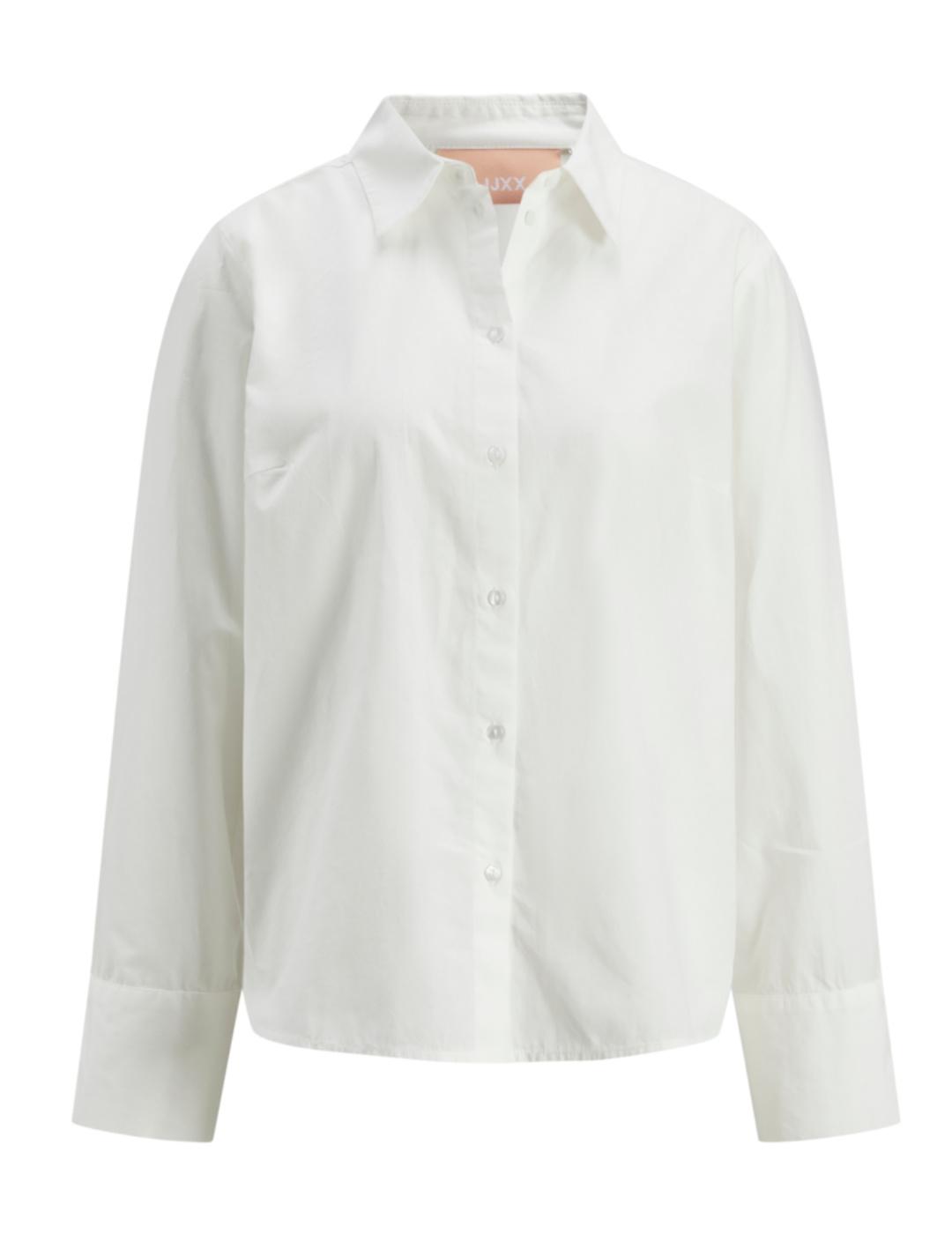 Camisa básica JJXX Tessa blanco regular fit para mujer