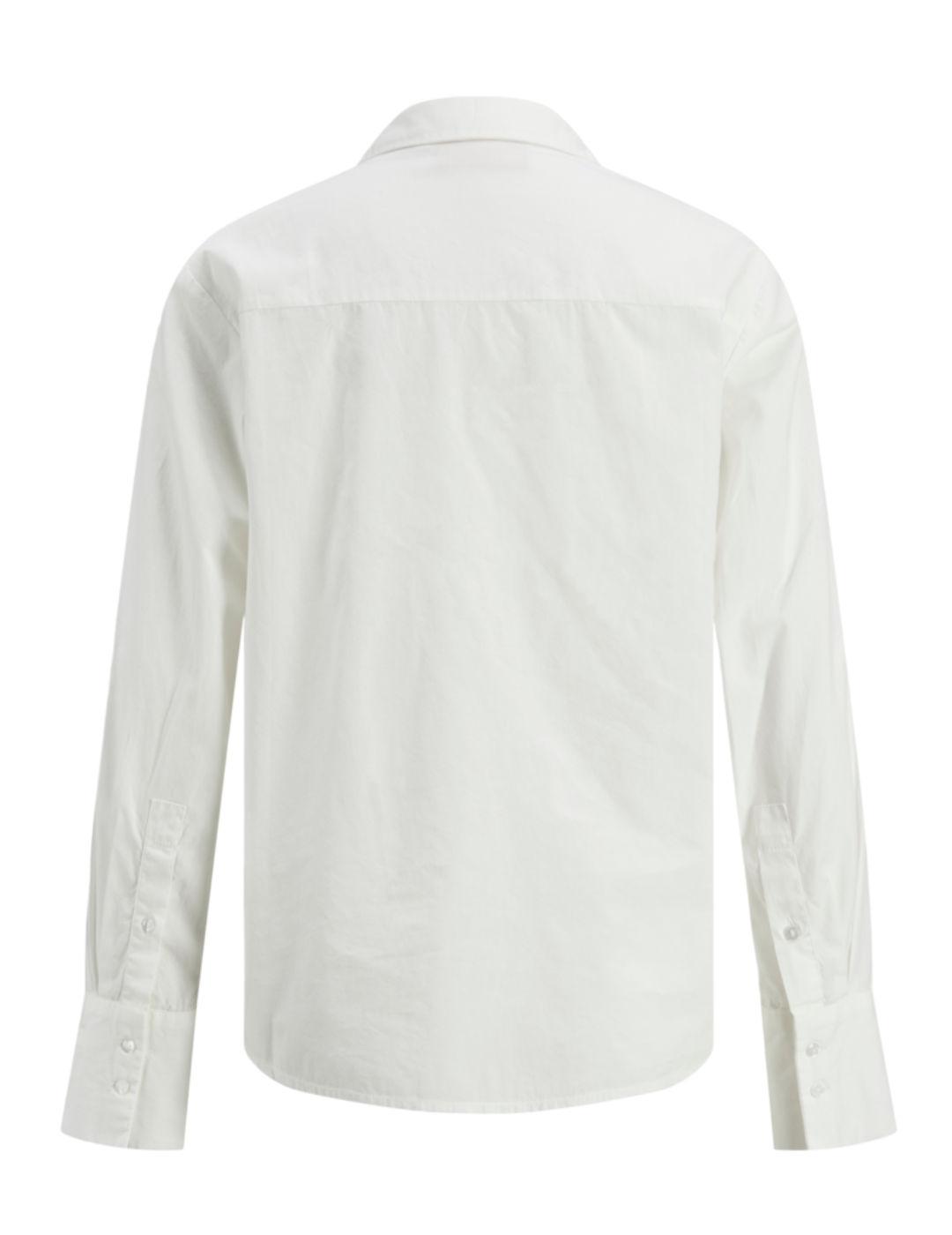 Camisa básica JJXX Tessa blanco regular fit para mujer