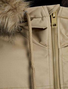 Plumas Jack&Jones Construct camel con capucha para hombre