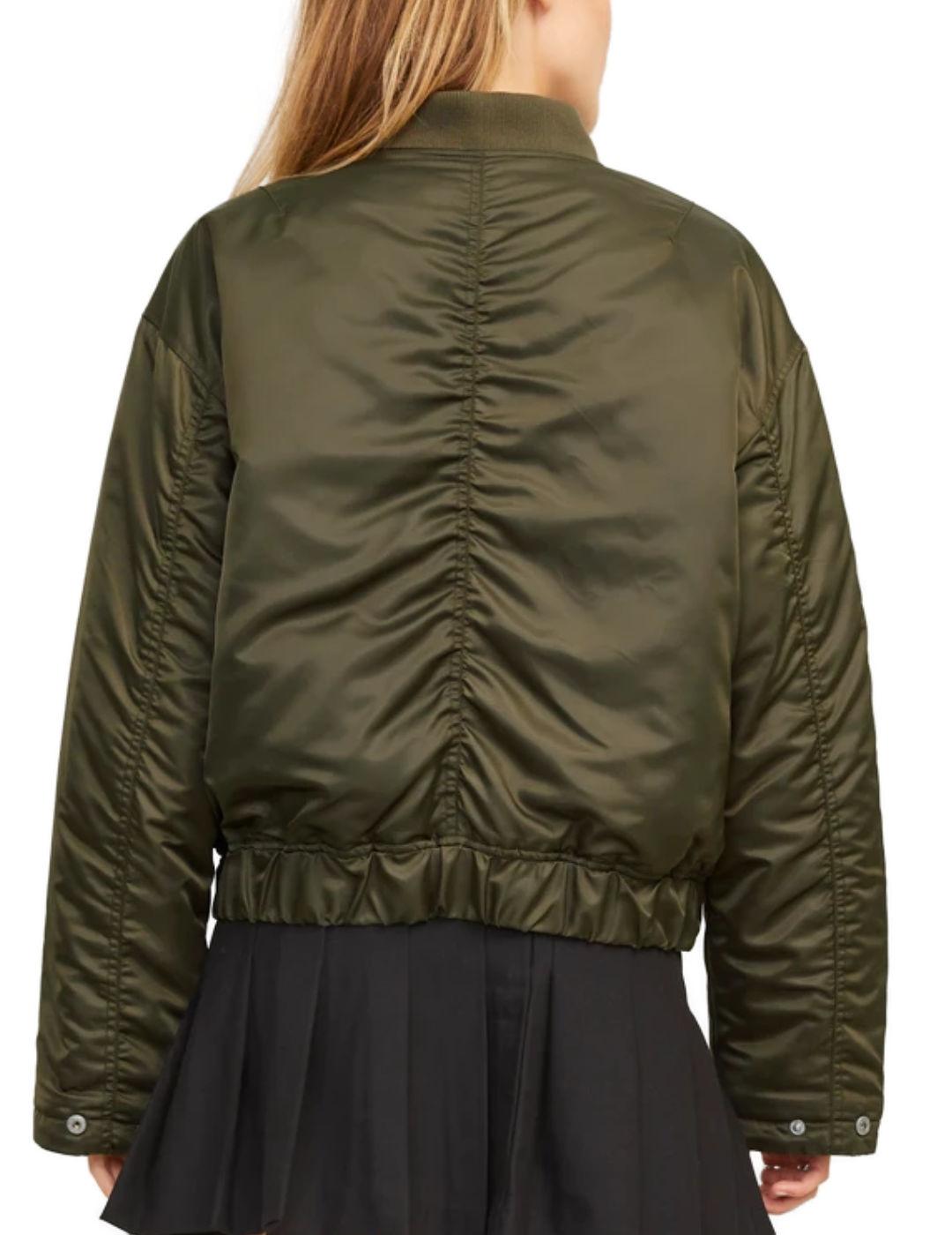 Chaqueta bomber JJXX Caren verde brillante para mujer