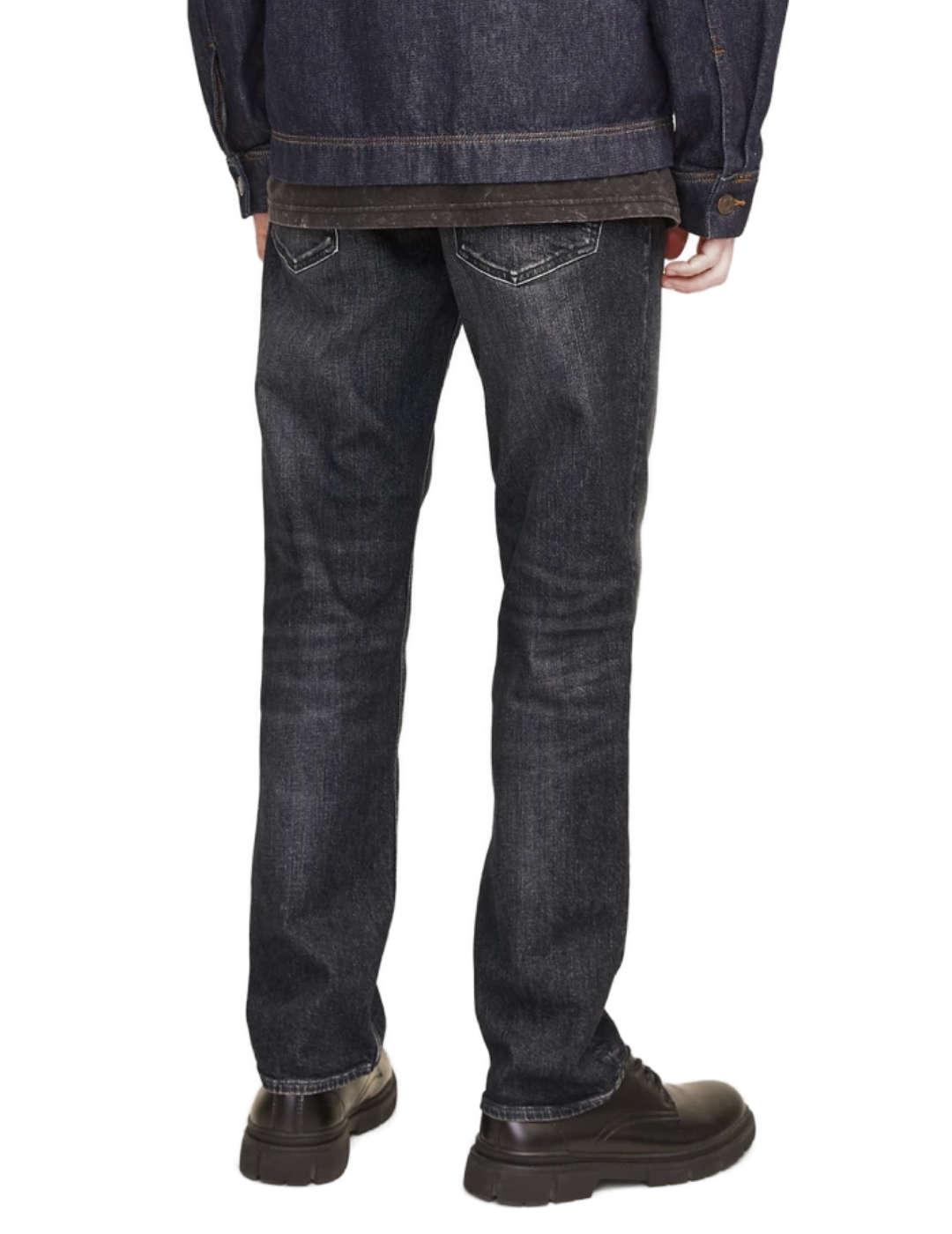 Pantalón vaquero Jack&Jones Clark negro para hombre