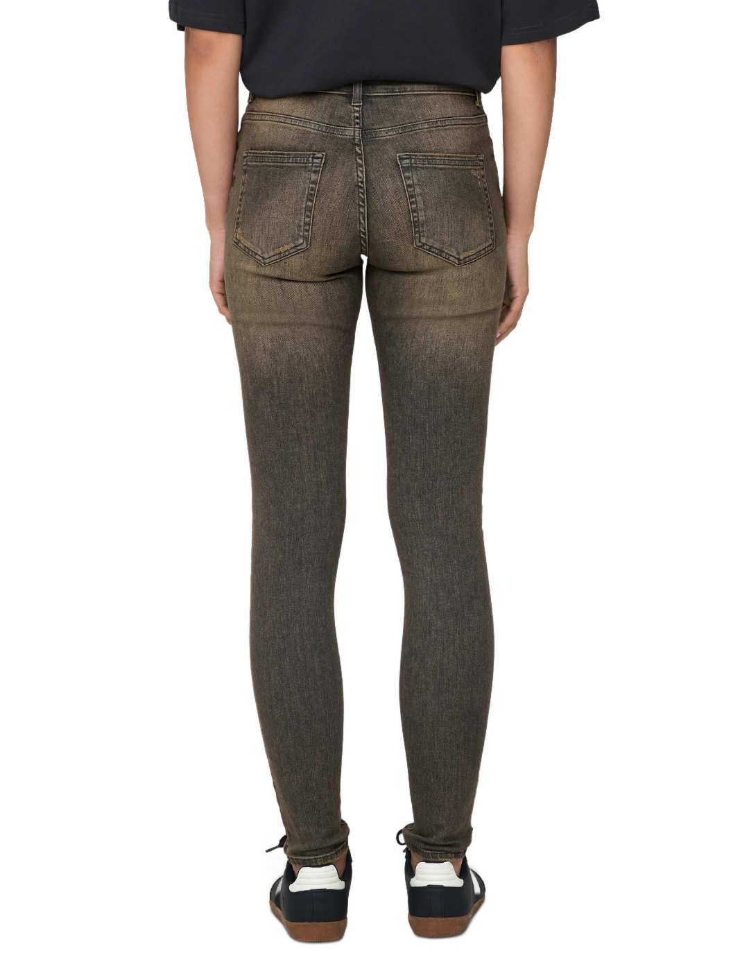 Pantalón vaquero Only Blush gris desgastado para mujer