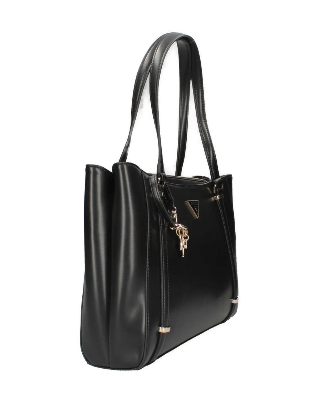 Bolso Guess Daryna Tote negro de hombro para mujer