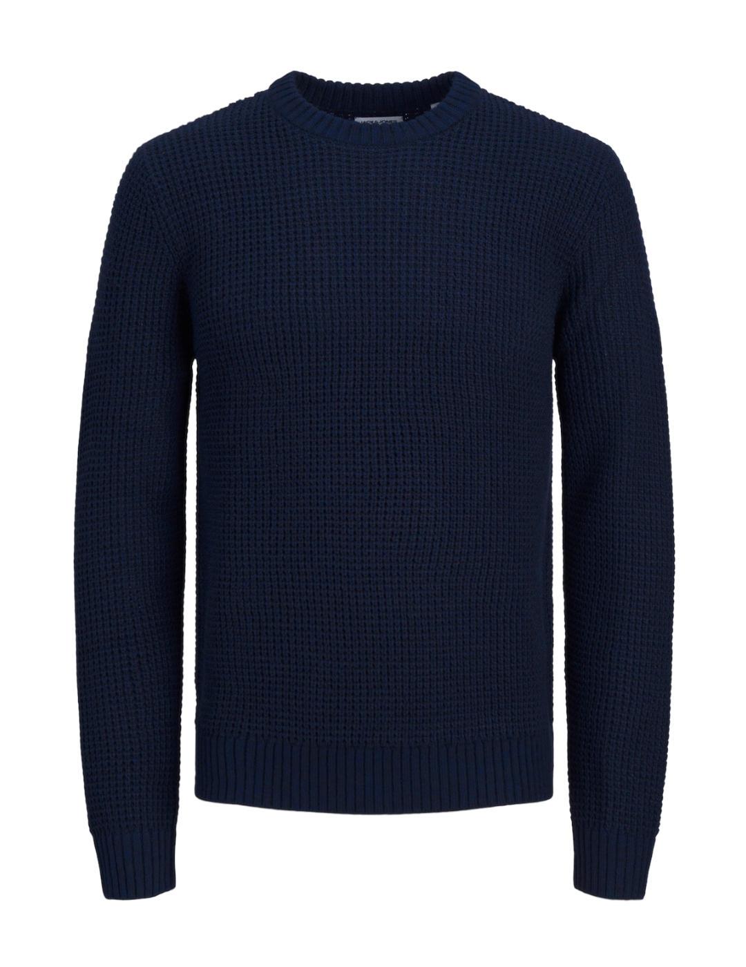 Jersey Jack&Jones Liam azul marino regular para hombre