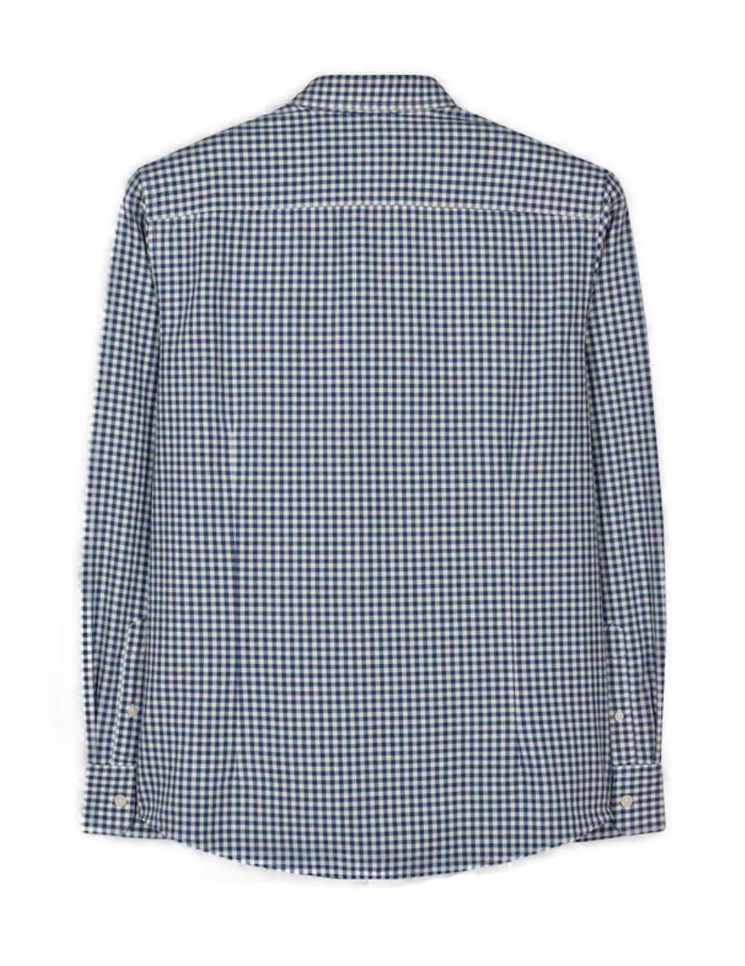 Camisa Harper & Neyer cuadro vichy azul marino para hombre#