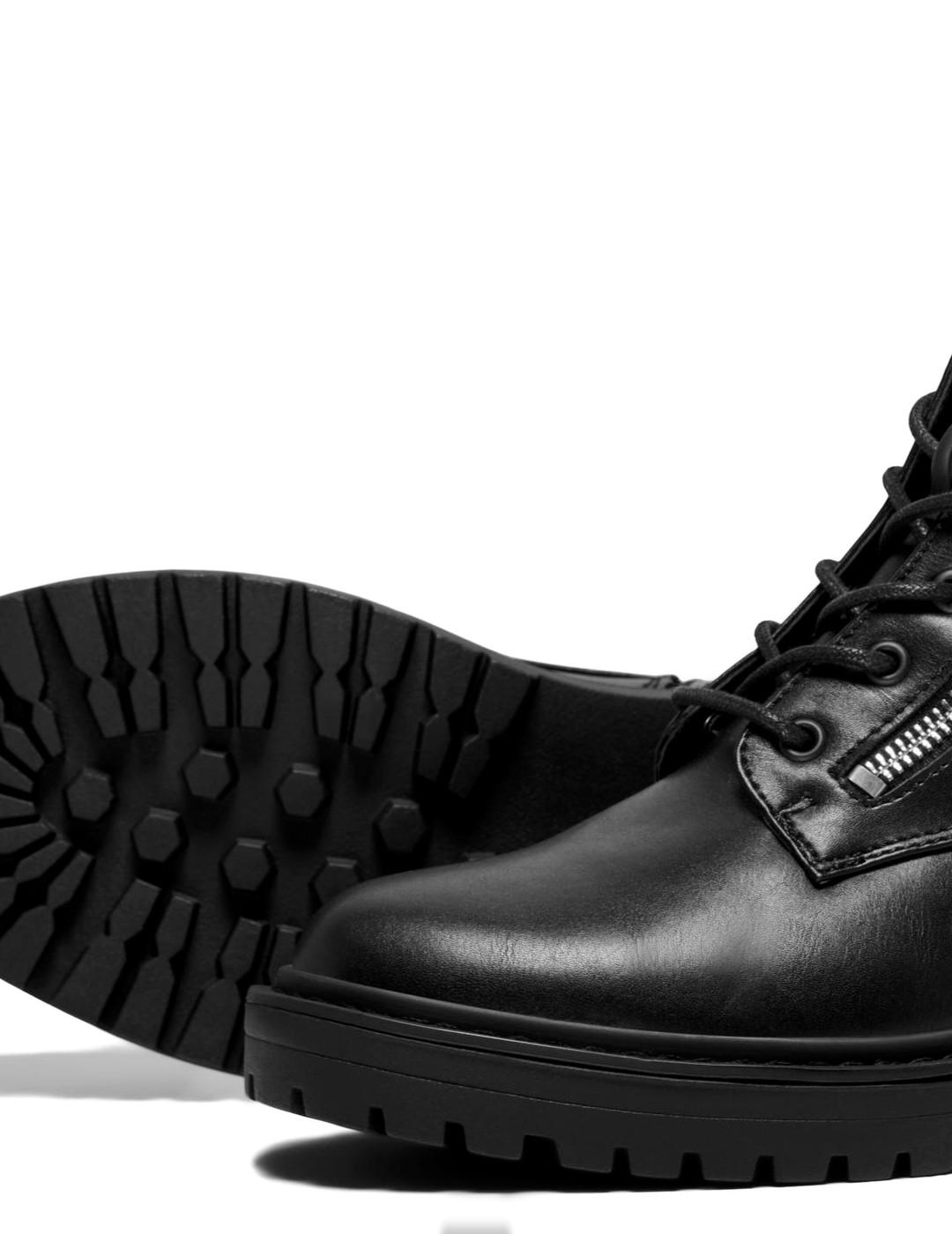 Botas Only Bold negro militares sin plataforma para mujer