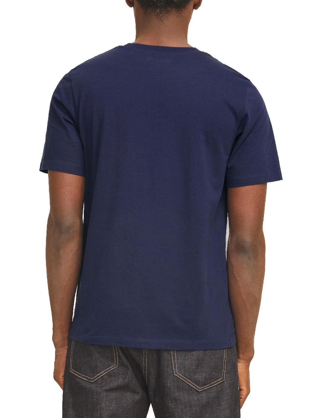 Camiseta Jack&Jones Rio azul marino manga corta para hombre