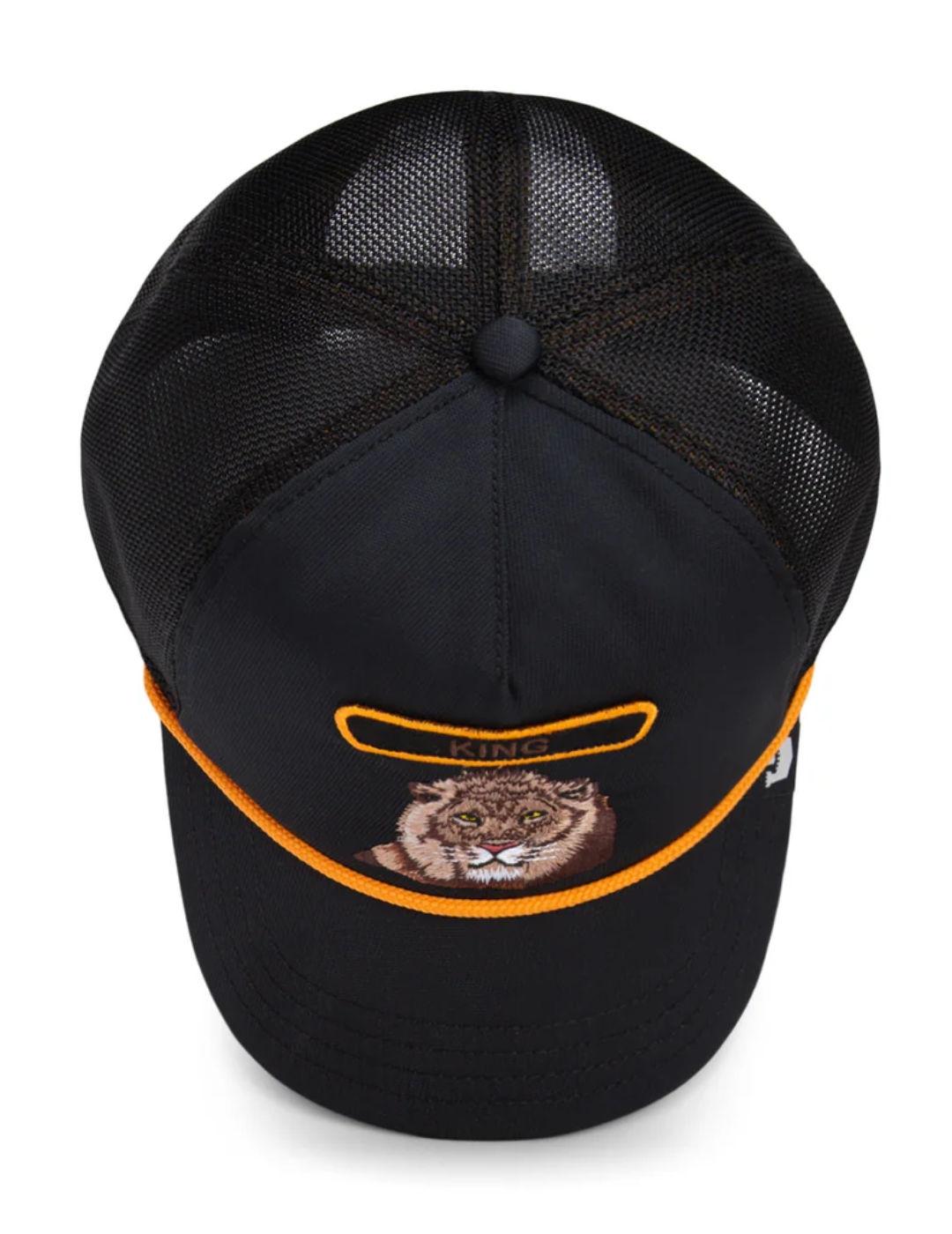 Gorra Goorin Bros León color negro y mostaza  unisex