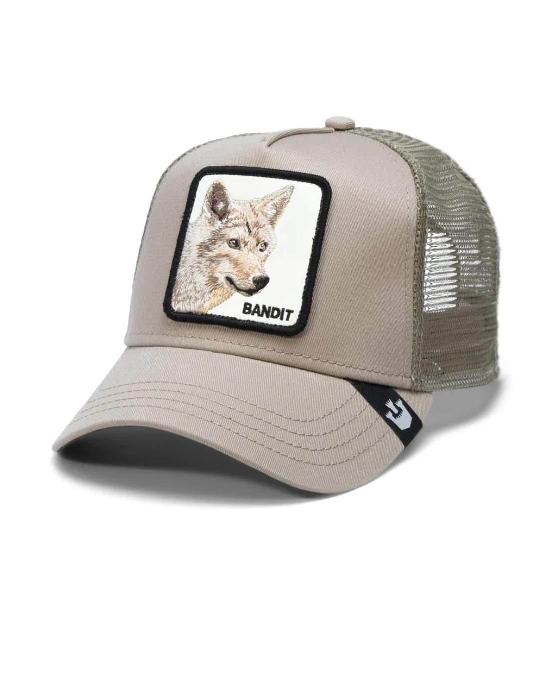 Gorra Goorin Bros Coyote crema estilo trucker unisex