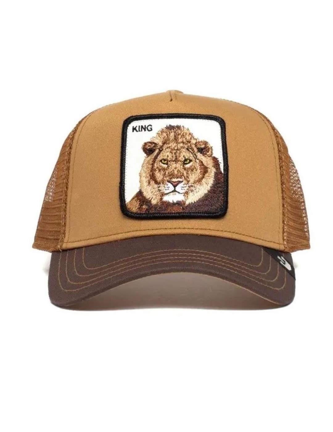 Gorra Goorin Bros The Lion King camel trucker para hombre