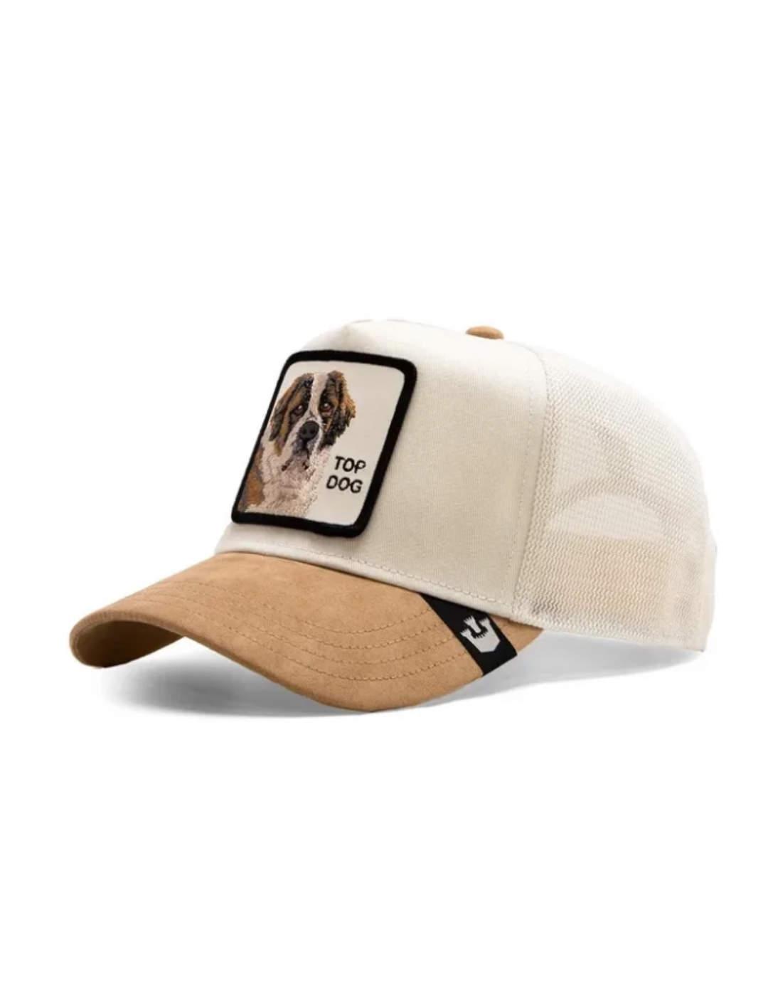 Gorra Goorin Bros San Bernardo blanco roto y beige unisex