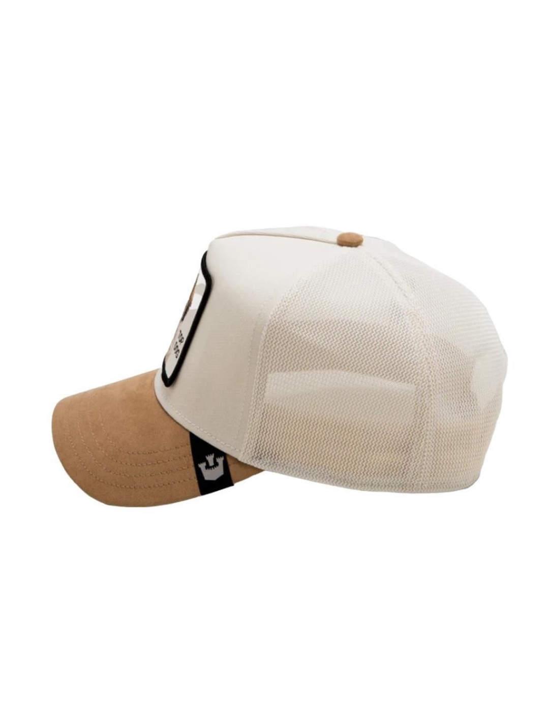 Gorra Goorin Bros San Bernardo blanco roto y beige unisex