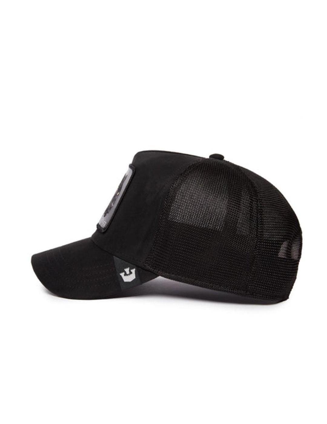 Gorra Goorin Bros terciopelo pantera negra trucker unisex