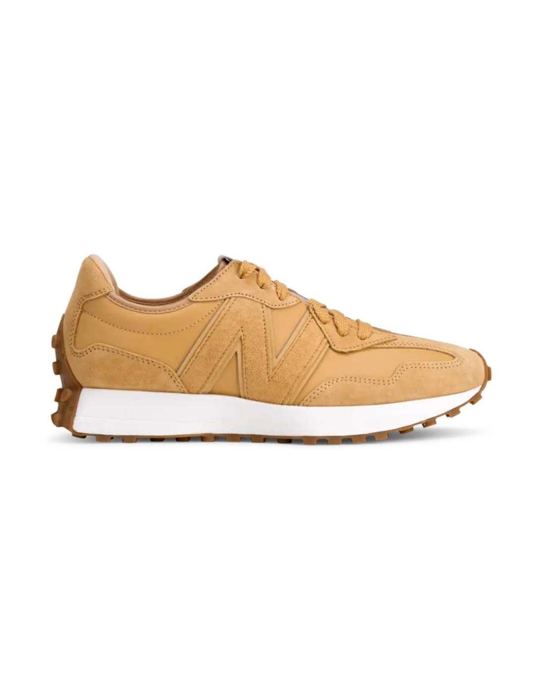 Zapatillas deportivas New Balance 327 mostaza para hombre