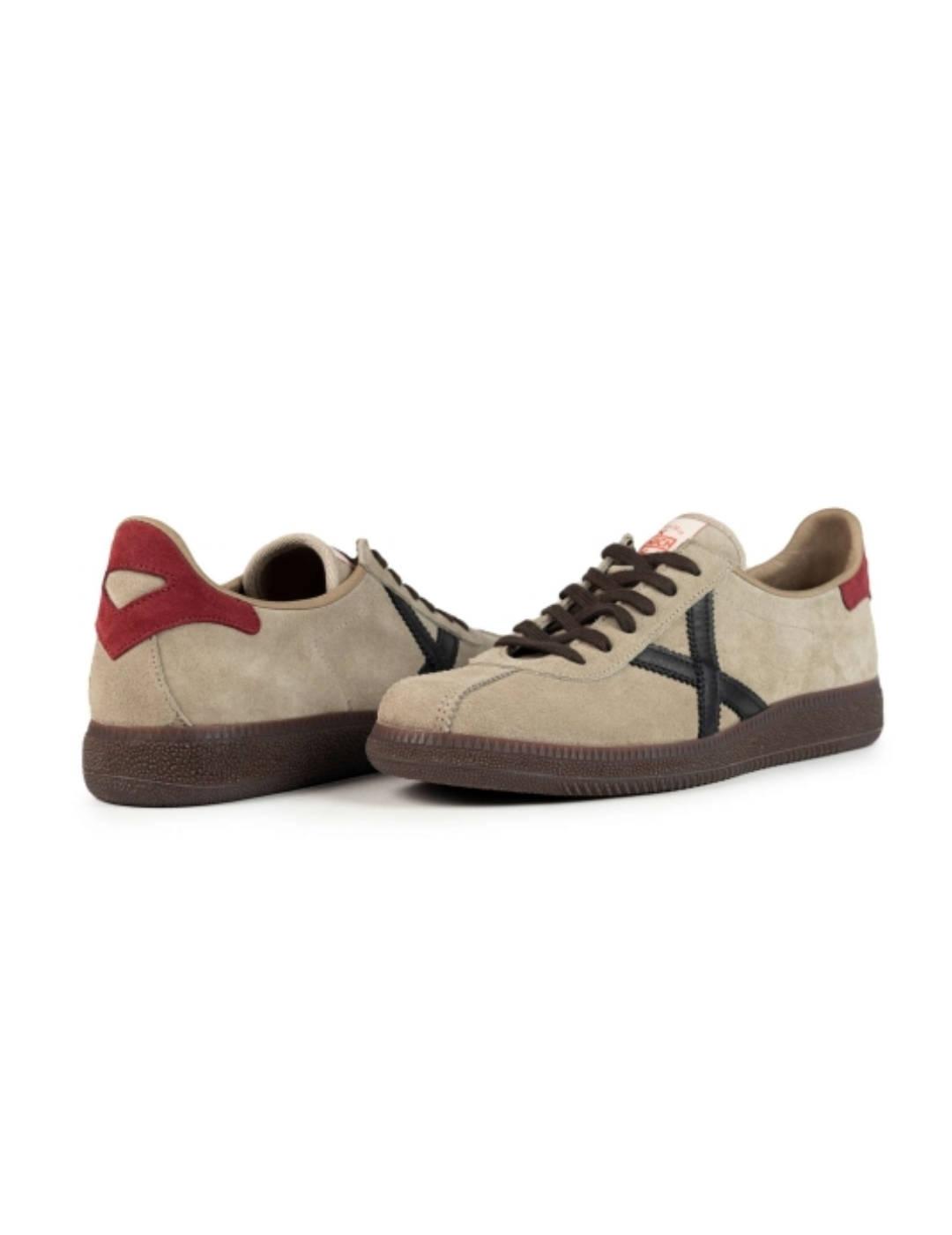 Zapatillas deportivas Munich Barru 152 beige para hombre