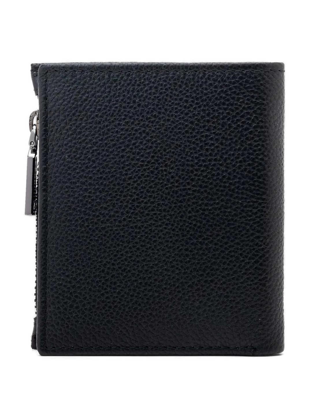 Cartera Replay negro de polipiel para hombre