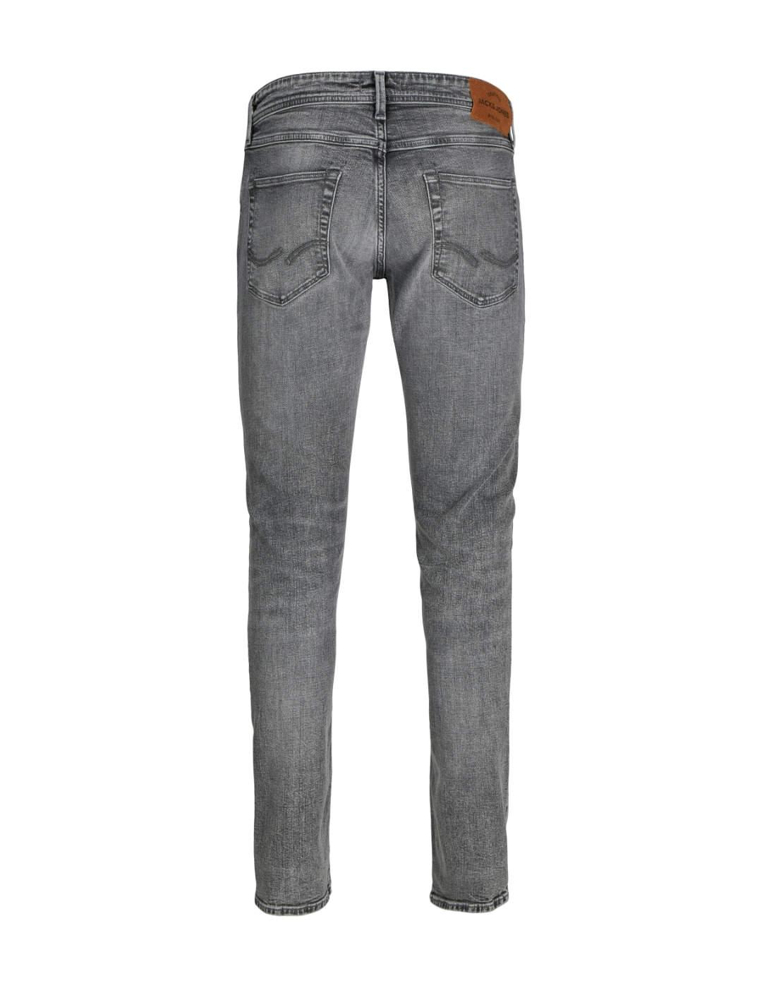 Pantalón vaquero Jack&Jones Glenn gris slim para hombre