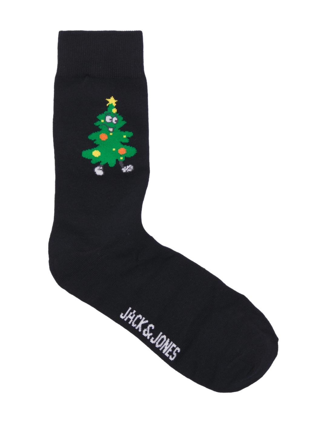 Calcetines Jack&Jones Holly pack3 caja de navidad de hombre