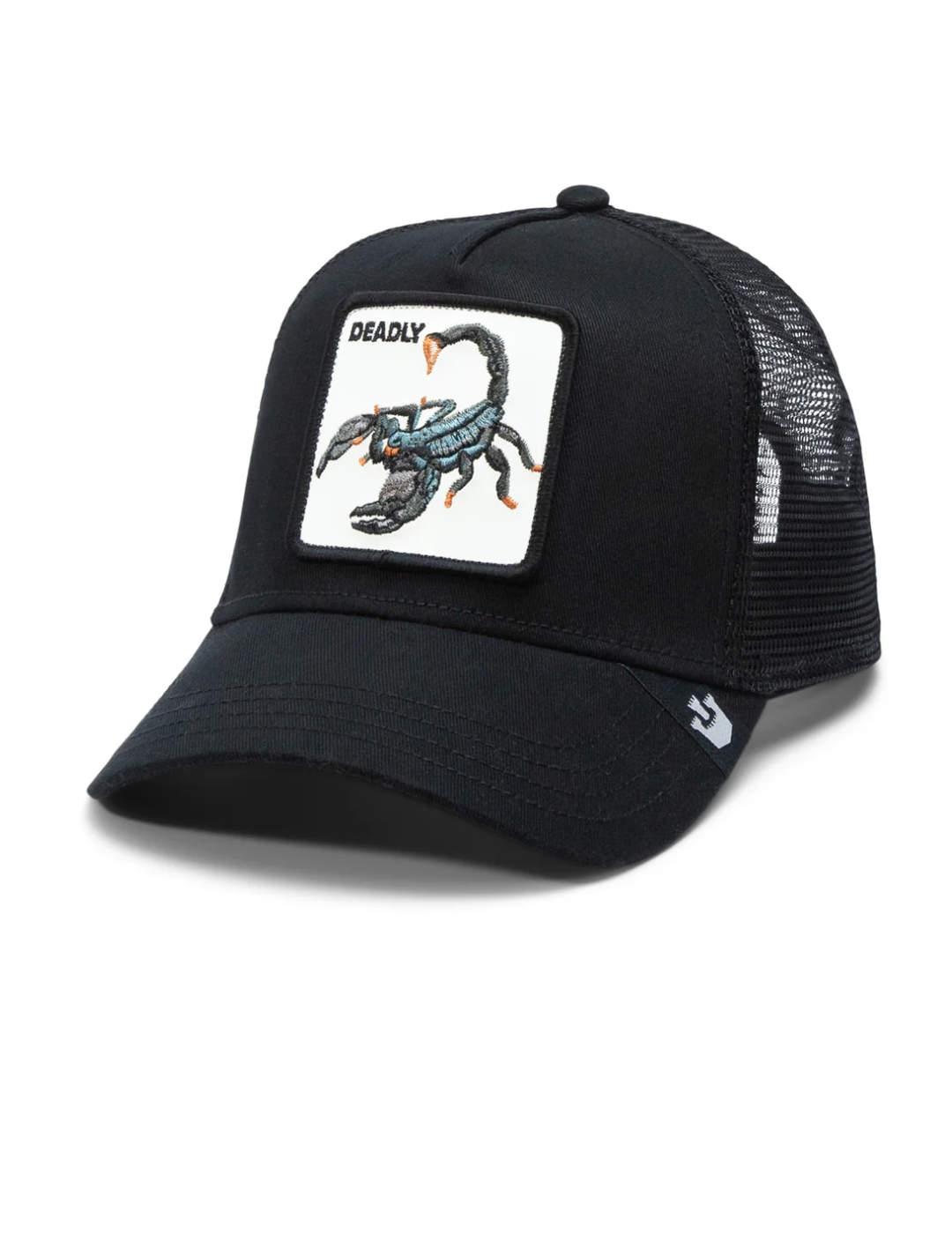 Gorra Goorin Bros The Deadliest Scorpion negra para hombre